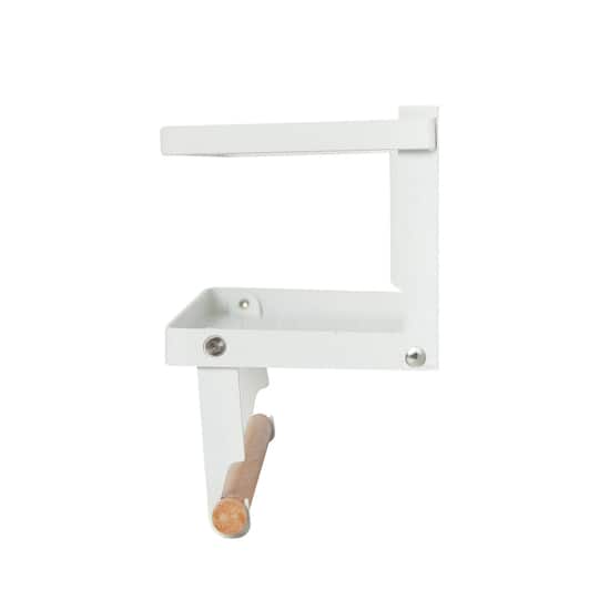 Household Essentials 12" Metal Spice Rack with Paper Towel Holder